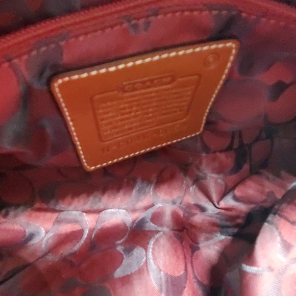 Coach Small Denim Handbag - Picture 4 of 4